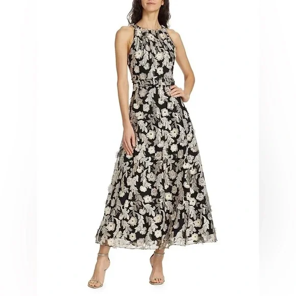 Badgley Mischka | Dresses | 66 Badgley Mischka Belted Floralembroidered Dress Black Beige Size4 | Poshmark Badgley Mischka | Dresses | 66 Badgley Mischka Belted Floralembroidered Dress Black Beige Size4 | Poshmark